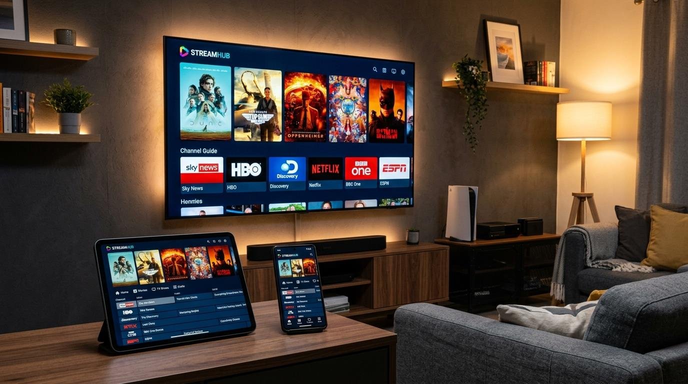 Best Apps for US IPTV Hub: TiviMate, IPTV Smarters Pro & IBO Player